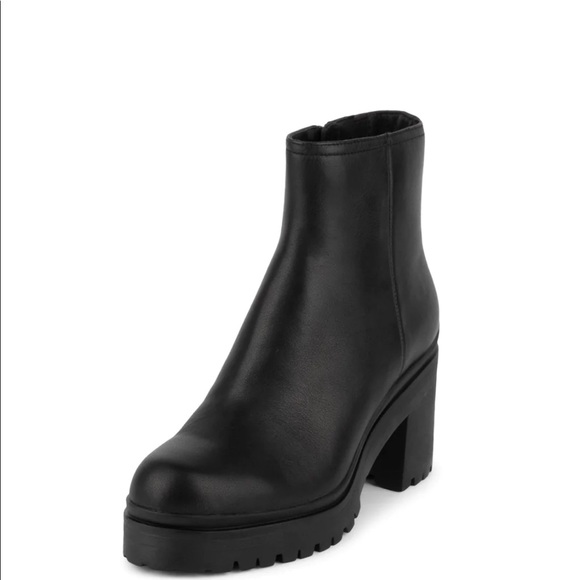 JEFFREY CAMPBELL ANEMONE BLACK BOOTIE Sz: 9.5 - Picture 4 of 9